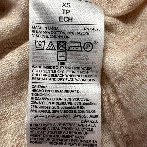 Old Navy Women's Lightweight Long Sleeve Open Front Cardigan Beige Size XS - Picture 10 of 10